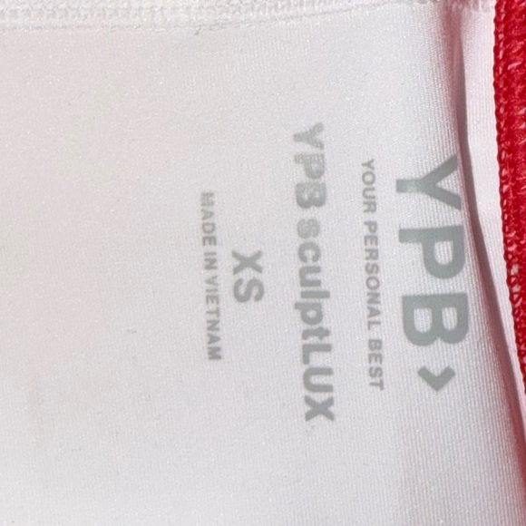 YPB by A&F Red White Gingham Women's Skort - Picture 2 of 3